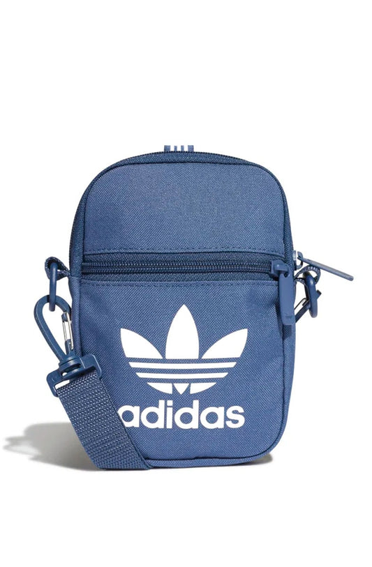Bolsa Adidas ShoulderBag Festival Trefoil Azul/Branca