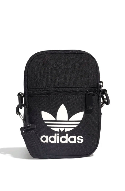 Bolsa Adidas ShoulderBag Festival Trefoil Preta/Branca