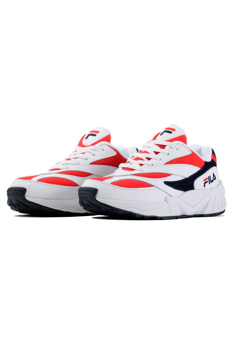 Tênis FILA Venom V94M Branco/Vermelho