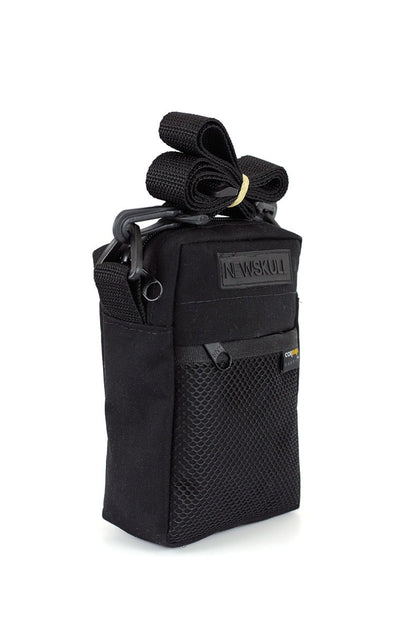 ShoulderBag NewSkull x Cordura Rubber Logo Preto Preto