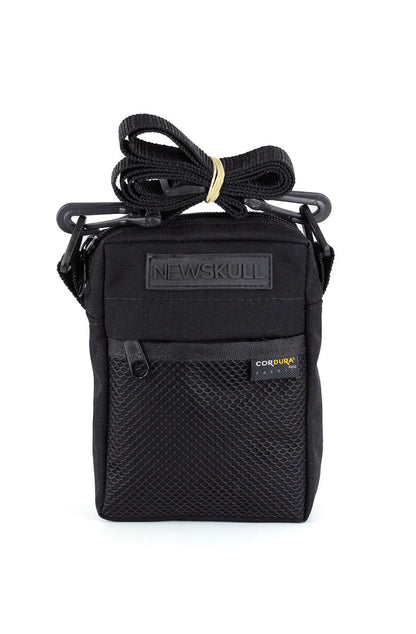 ShoulderBag NewSkull x Cordura Rubber Logo Preto Preto