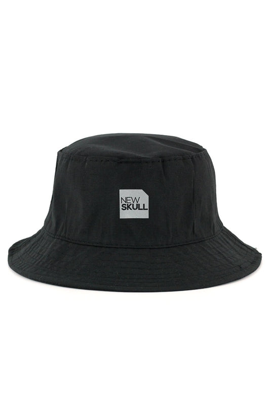 Chapeu Bucket Hat NewSkull Reflective Preto