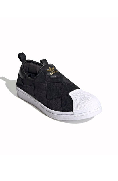 Tênis Adidas Superstar Feminino New Slip On Preto