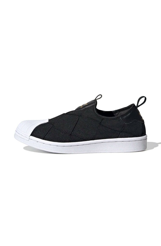 Tênis Adidas Superstar Feminino New Slip On Preto