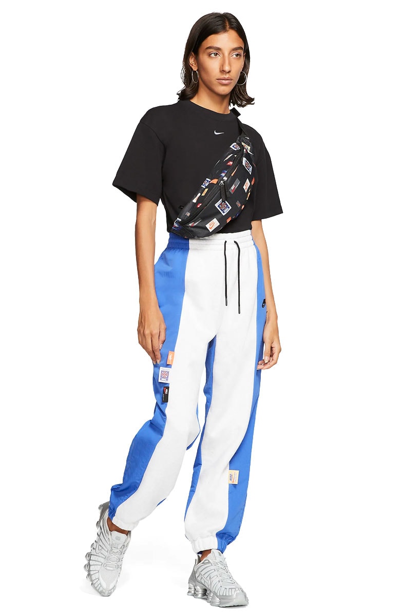 Pochete NIKE Heritage Printed Hip Pack Preta