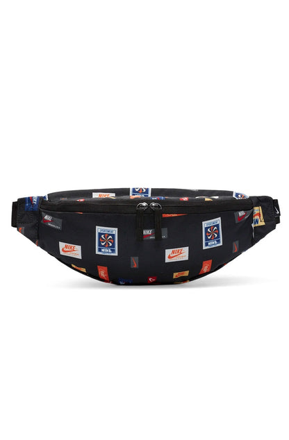 Pochete NIKE Heritage Printed Hip Pack Preta
