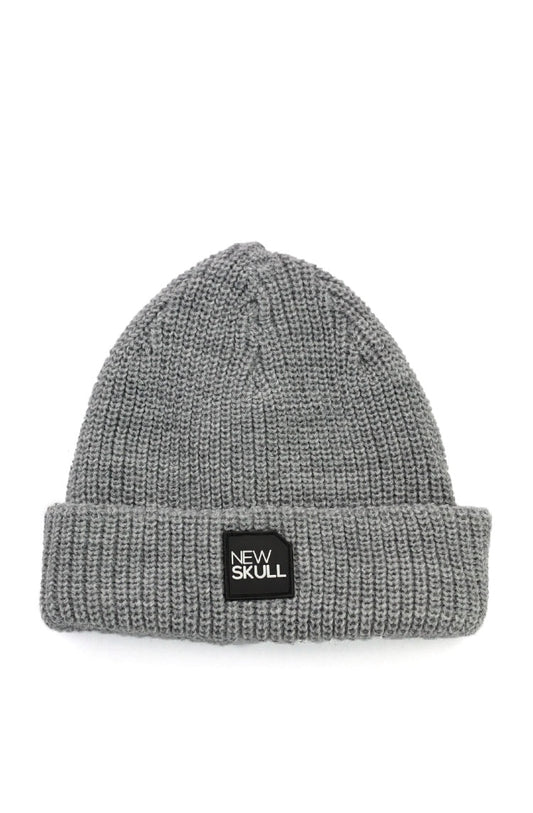 Touca Gorro NewSkull Rubber Cinza
