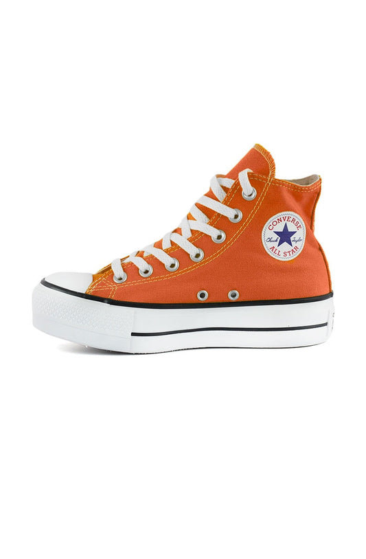 Tênis CONVERSE Chuck Taylor ALL STAR Lift Plataforma High Laranja/Ferrugem