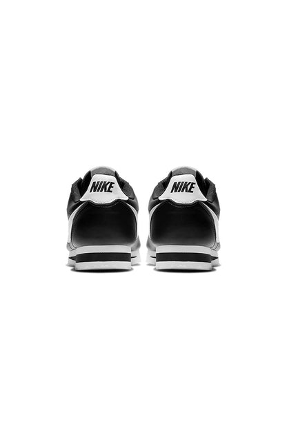 Tênis Nike Classic Cortez Feminino Couro Preto/Branco