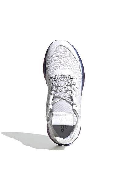 Tênis Adidas Nite Jogger Metalic Boost Branco