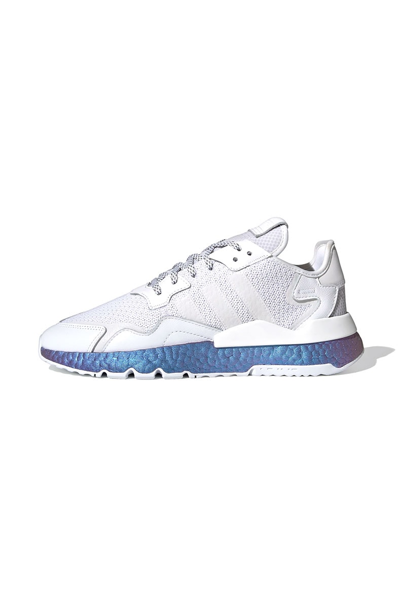 Tênis Adidas Nite Jogger Metalic Boost Branco