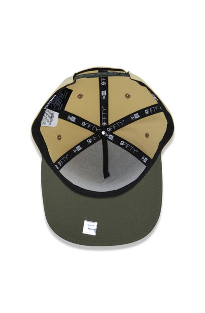 Boné New Era 9Fifty Original Fit Aframe Nba Los Angeles Lakers Surton  Bege