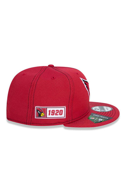 Boné New Era 9Fifty Nfl Onfield Coleção Sideline Arizona Cardinals  Vermelho