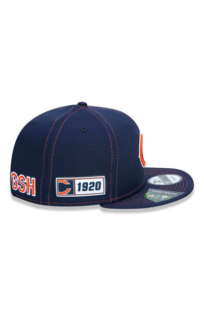 Boné New Era 9Fifty Nfl Onfield Coleção Sideline Chicago Bears Marinho