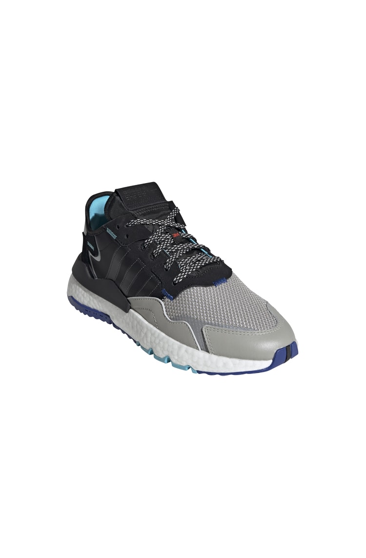 Tênis Adidas Nite Jogger 3M Refletivo Preto/Roxo