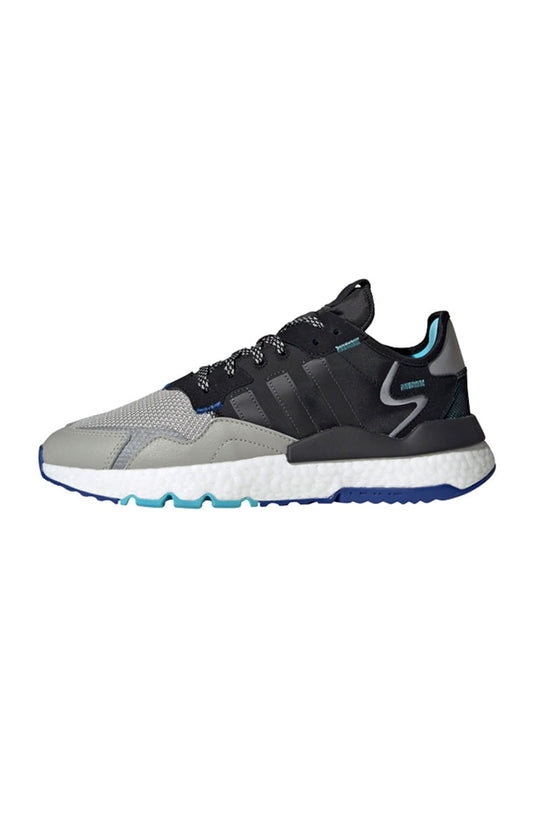 Tênis Adidas Nite Jogger 3M Refletivo Preto/Roxo