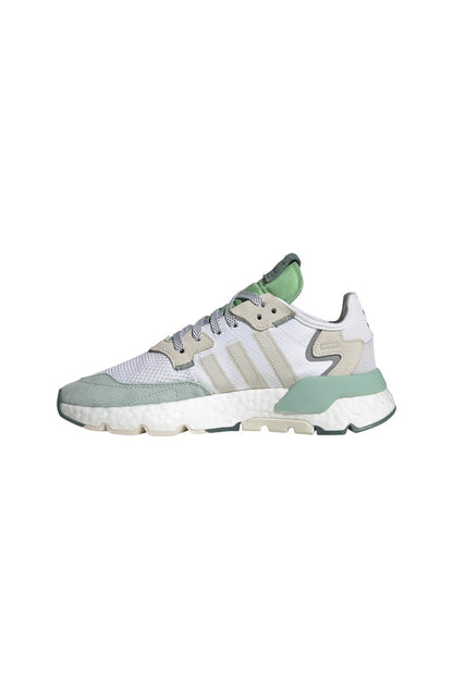 Tênis Adidas Nite Jogger Feminino Branco/Verde