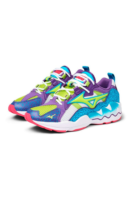 Tênis Mizuno SportStyle Wave Rider Wr-1 90S Roxo/Verde