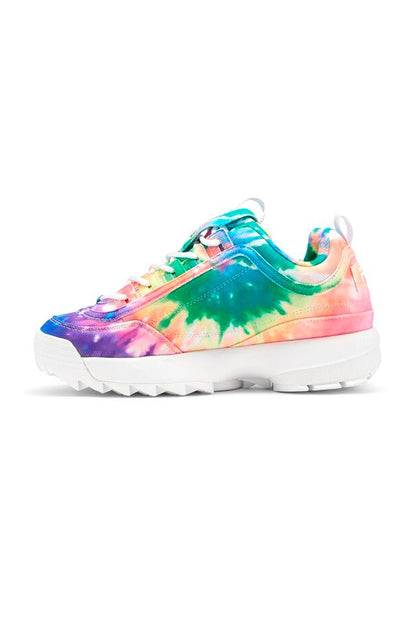 Tênis Fila Disruptor 2 Premium Feminino Tie Dye Colorido