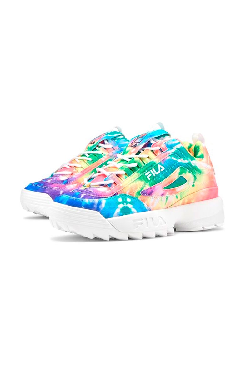 Tênis Fila Disruptor 2 Premium Feminino Tie Dye Colorido