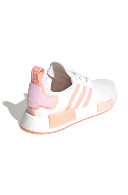 Tênis Adidas NMD R1 Feminino Branco/Rosa