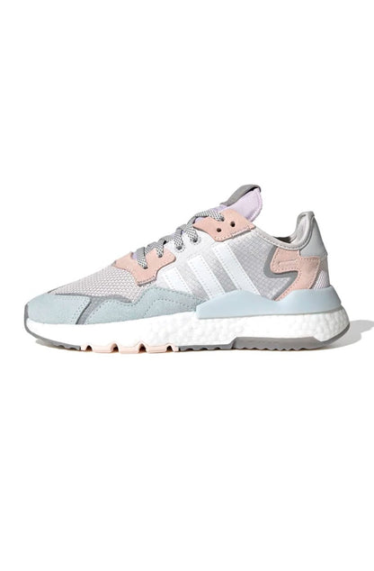 Tênis Adidas Nite Jogger Feminino Cinza/Rosa
