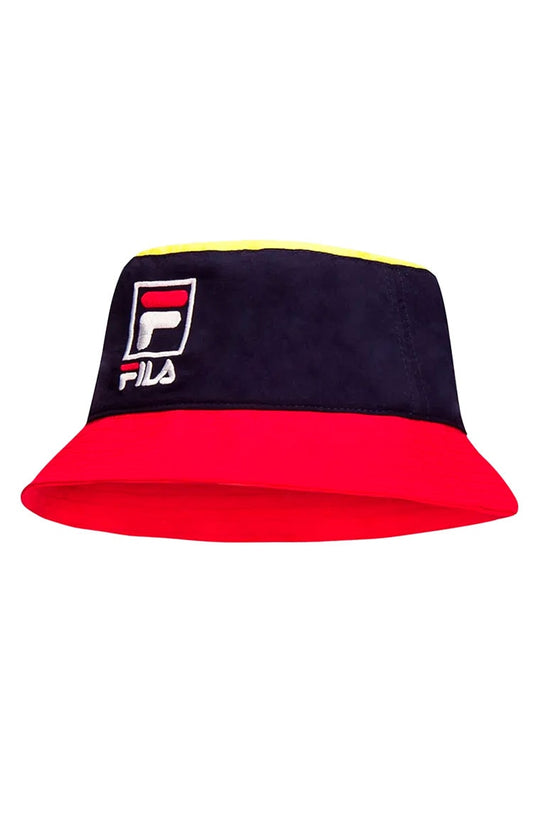 Chapeu Bucket Hat Fila Sailor Azul/Vermelho/Amarelo