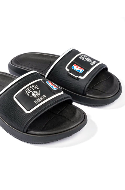 Chinelo Slide Rider Block Nba Brooklyn Nets