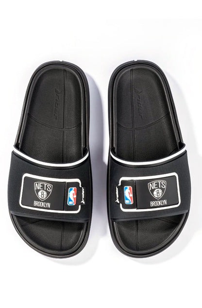 Chinelo Slide Rider Block Nba Brooklyn Nets