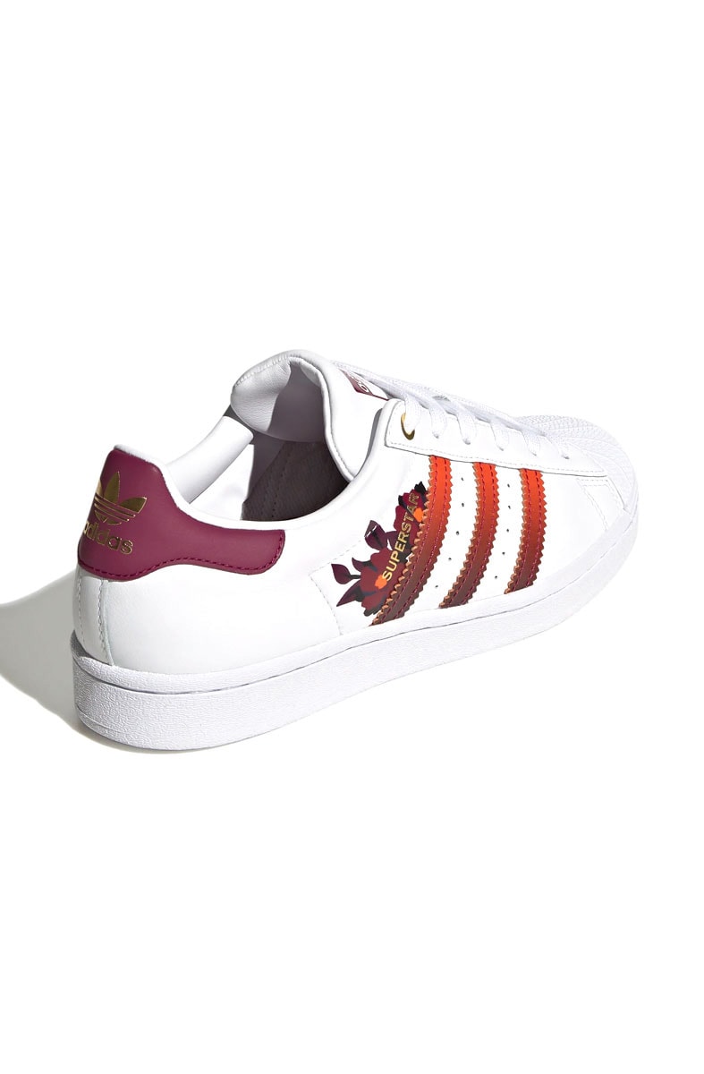 Tênis Adidas Superstar x Her Studio London Feminino Branco/Floral