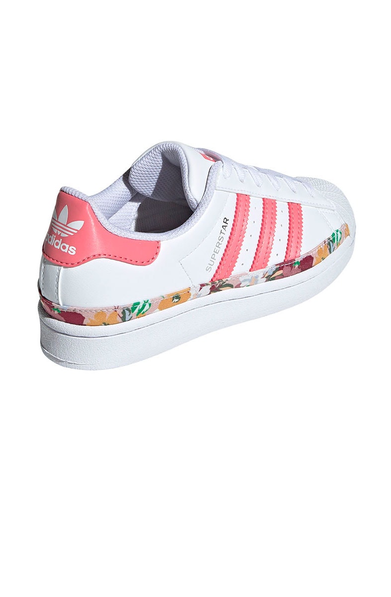 Tênis Adidas Superstar x Her Studio London Feminino Branco/Rosa