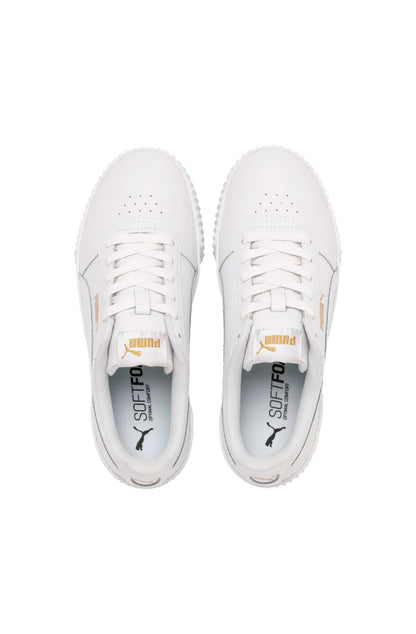 Tênis Puma Carina Lux L BDP Feminino Branco/Dourado