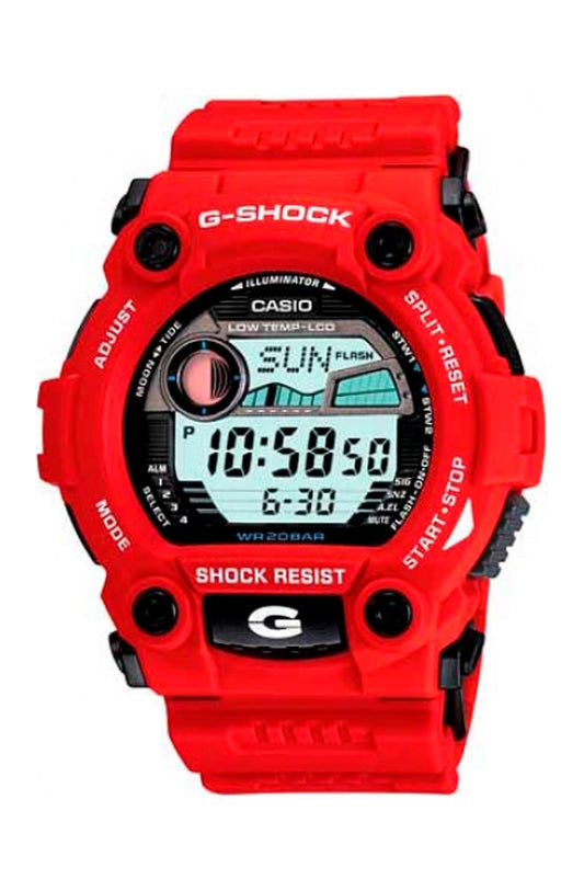 Relógio Casio G-Shock Tábua de Maré G-7900A-4DR Vermelho