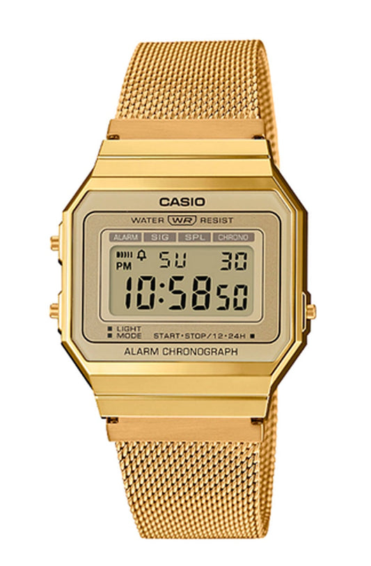 Relogio Casio Vintage Super Slim Dourado A700WMG-9ADF