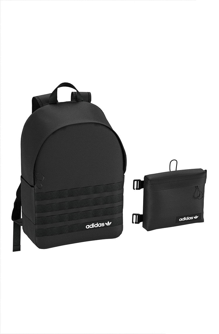 Mochila Adidas Sport Modular Preta/Branca