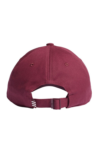 Bone Adidas Trefoil Baseball Unissex Bordo/Branco