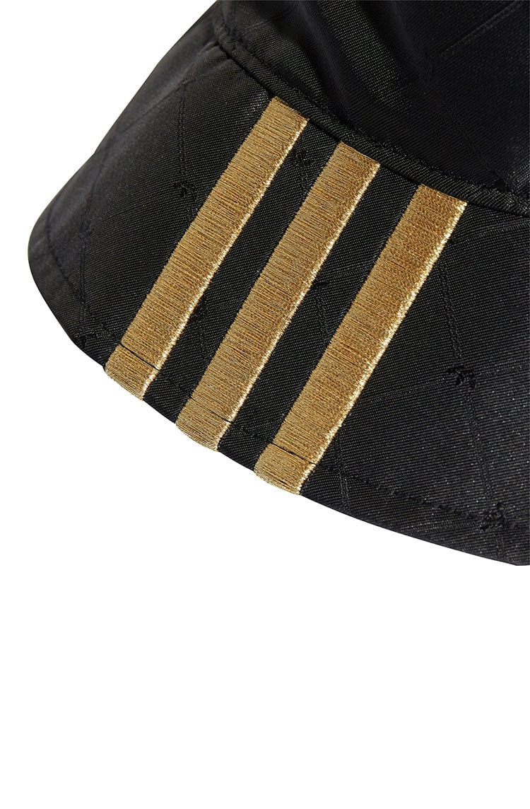 Chapeu Bucket Hat Adidas Originals Preto/Dourado
