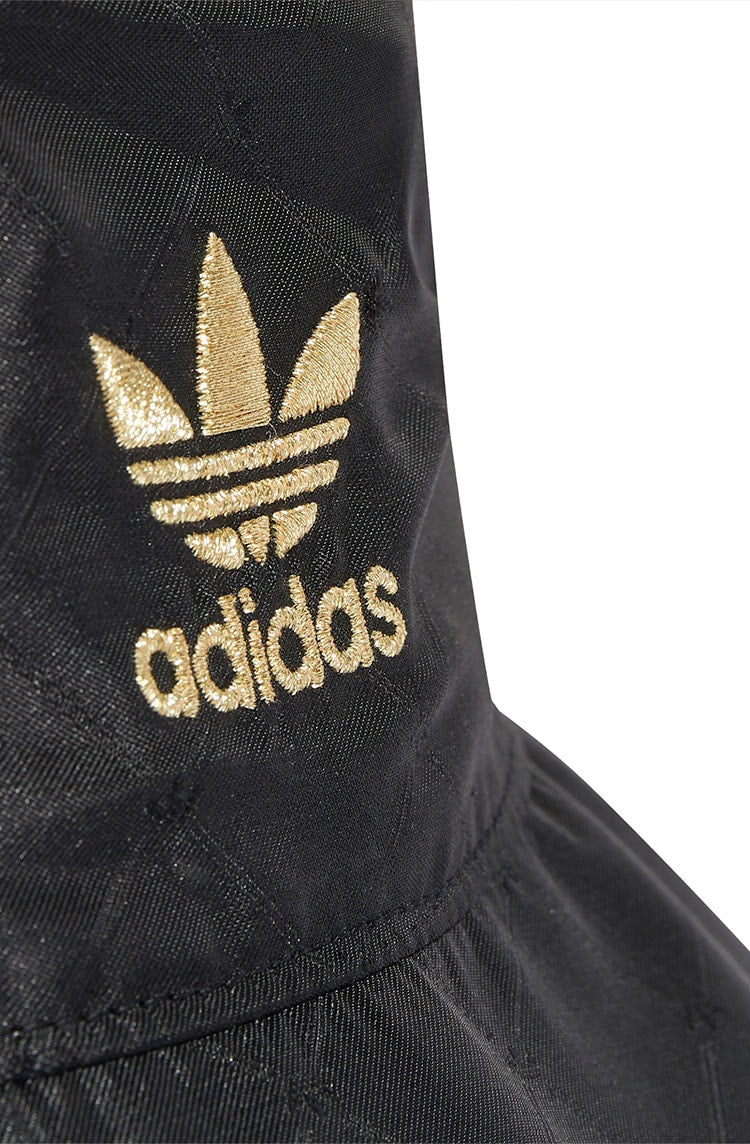 Chapeu Bucket Hat Adidas Originals Preto/Dourado