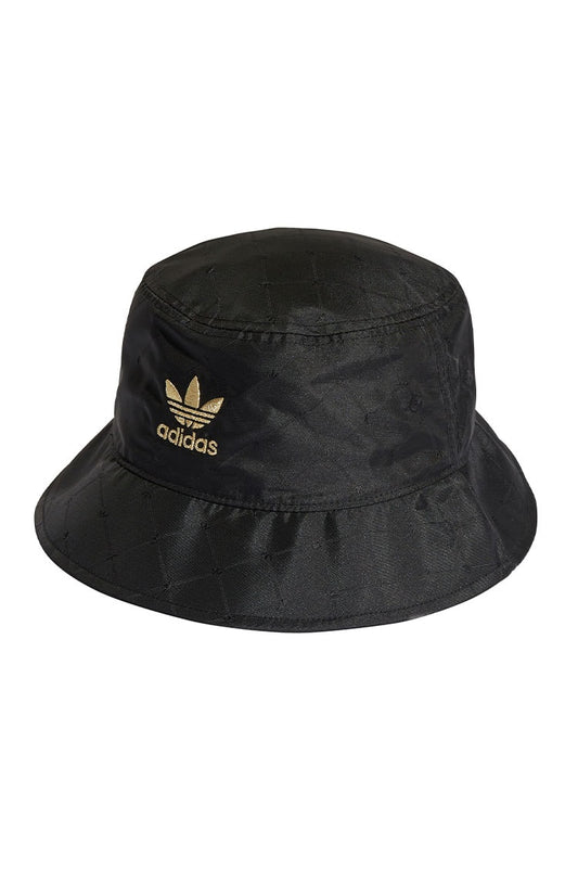 Chapeu Bucket Hat Adidas Originals Preto/Dourado