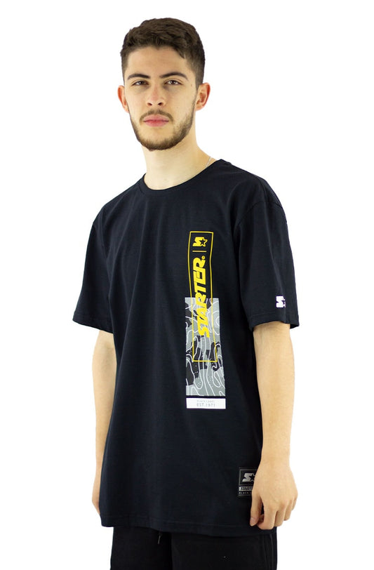 Camiseta Starter EST.1971 Preta/Amarela