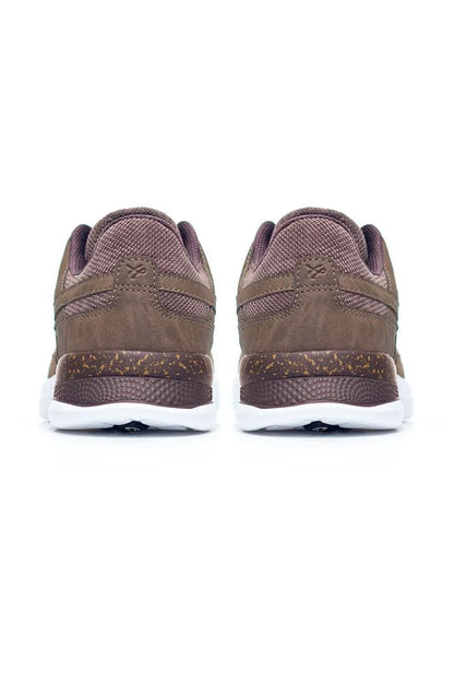 Tênis OUS Phibo 1123 Coffee Gold OE Marrom/Branco