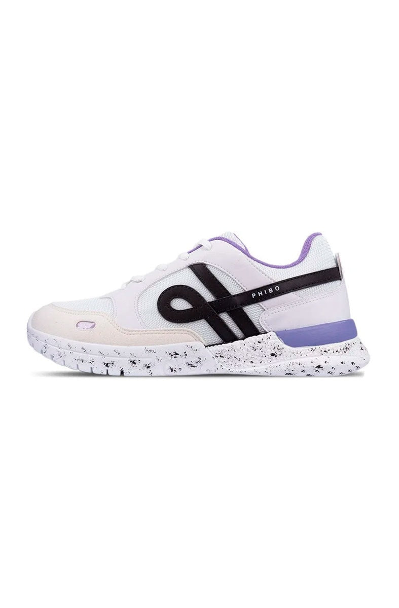 Tênis OUS Phibo 1123 Refletivo OE Branco/Lilas