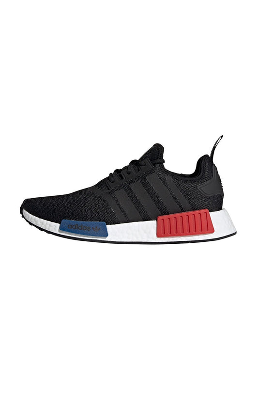 Tênis Adidas NMD R1 Preto/Vermelho/Azul