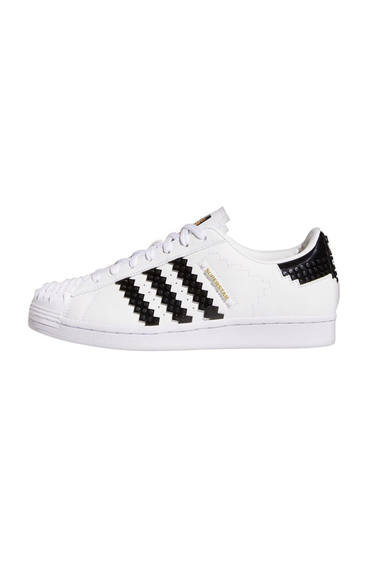 Tênis Adidas Superstar x LEGO Branco/Preto
