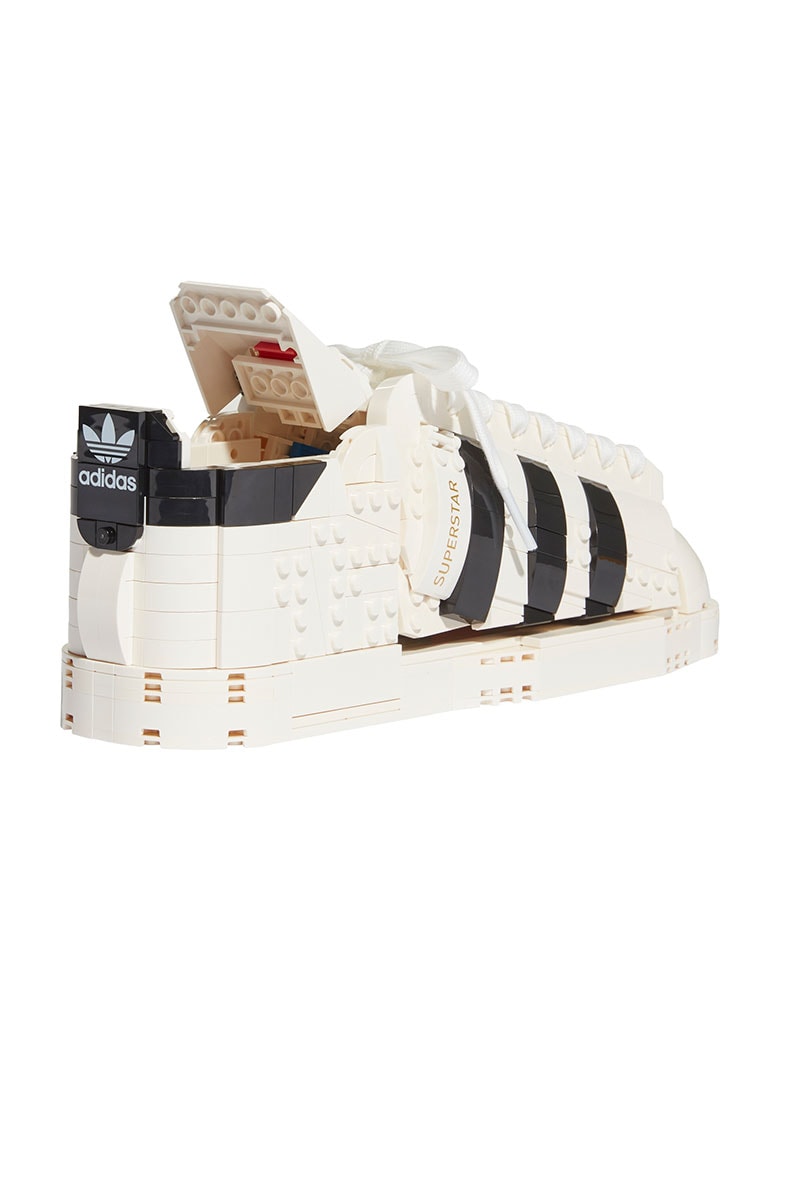 Brinquedo LEGO x Adidas Superstar Branco