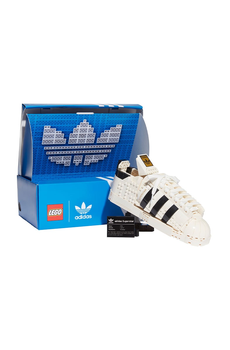 Brinquedo LEGO x Adidas Superstar Branco