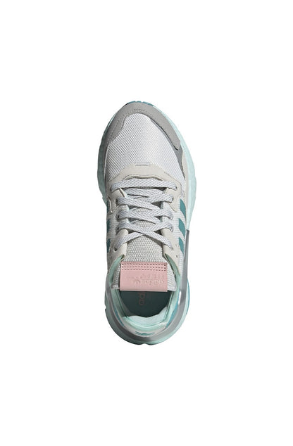 Tênis Adidas Nite Jogger Feminino Cinza/Verde