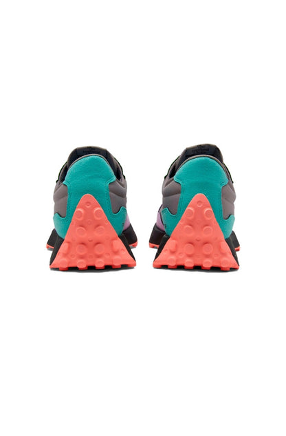 Tênis New Balance 327 MS327EZ Cinza/Verde/Rosa