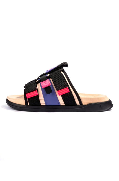 Chinelo Slide Rider Slx Commuter Pack Preto/Bege/Rosa