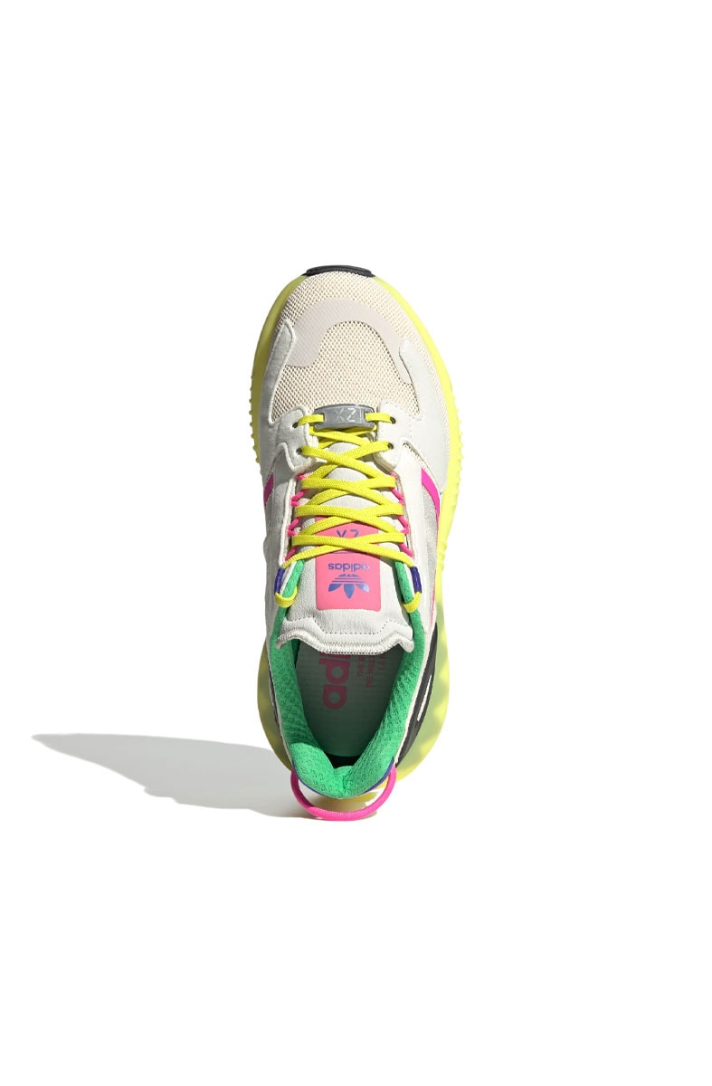 Tênis Adidas Zx 5k Boost Bege/Amarelo